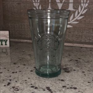 Glass Starbucks Tumbler